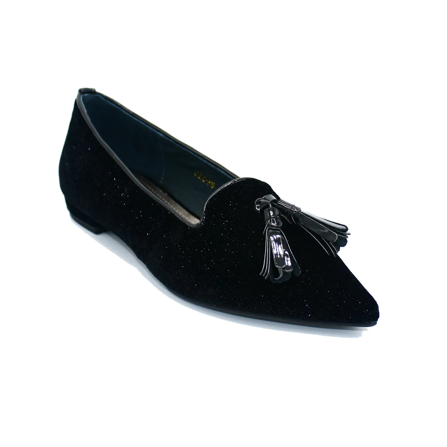 Abigail Women's Pointy Toe Loafer with Tassels