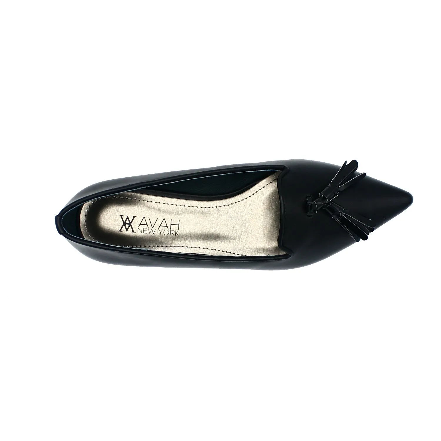 Abigail Women's Pointy Toe Loafer with Tassels