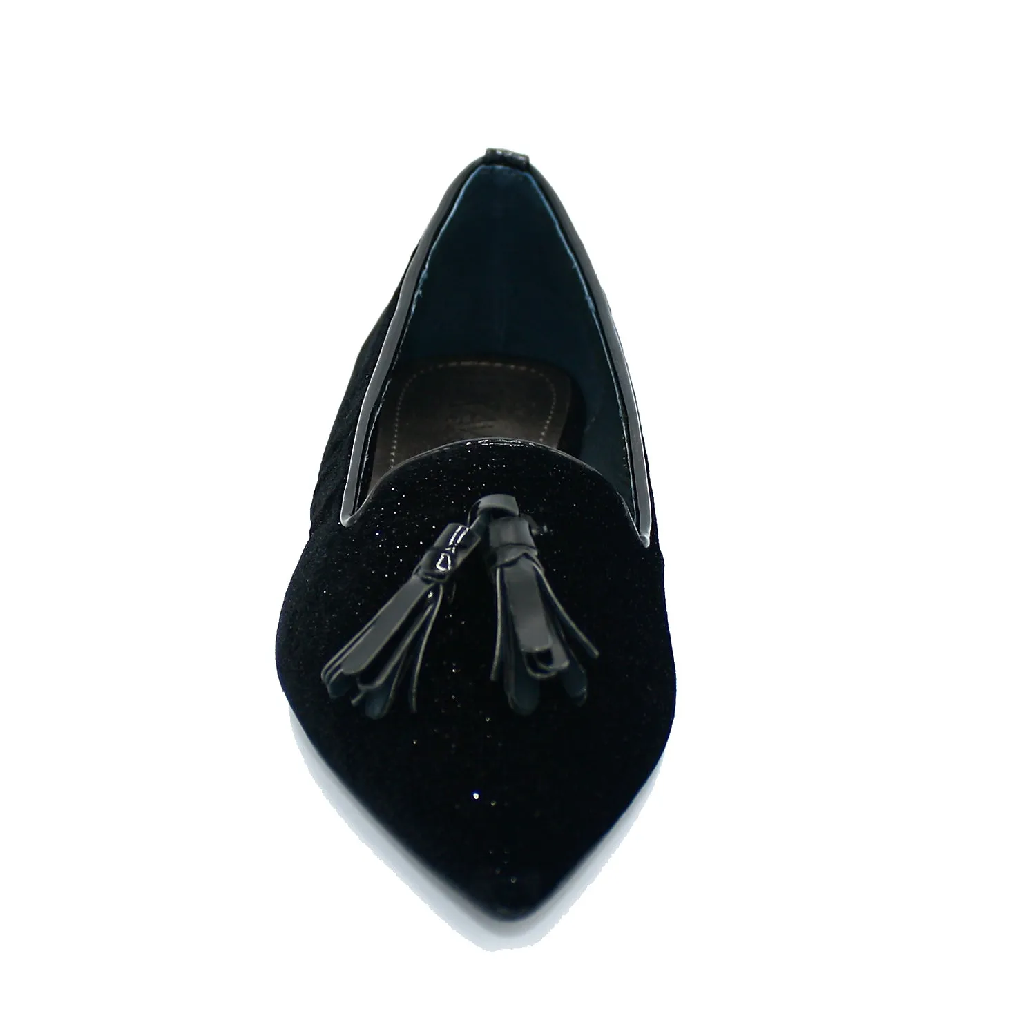 Abigail Women's Pointy Toe Loafer with Tassels