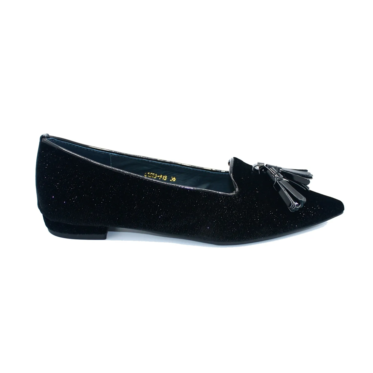 Abigail Women's Pointy Toe Loafer with Tassels