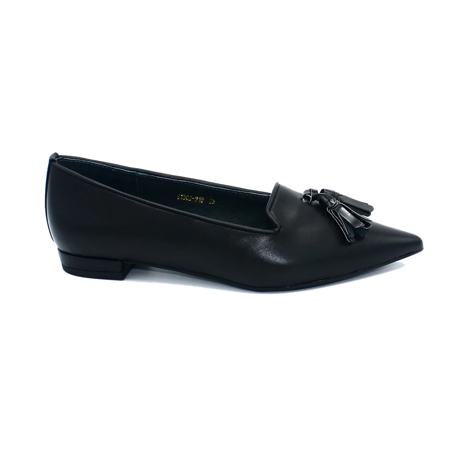 Abigail Women's Pointy Toe Loafer with Tassels