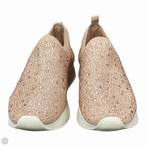 Shoes Sneakers By Steve Madden In Rose Gold, Size: 9 Low Cut synthetic leather