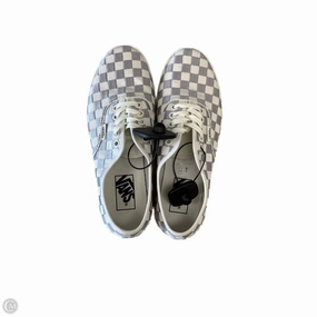 Shoes Sneakers By Vans In Checkered Pattern, Size: 8 Lightweight Sole
