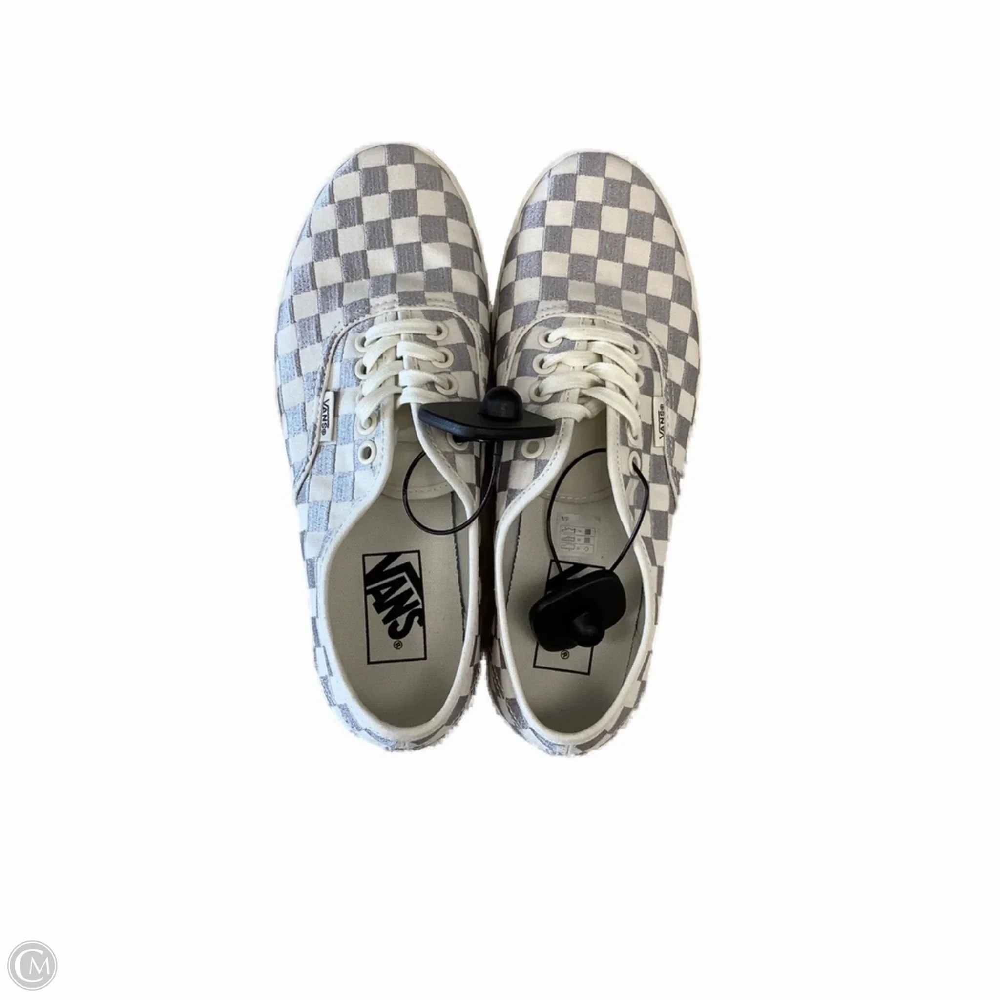 Shoes Sneakers By Vans In Checkered Pattern, Size: 8 Lightweight Sole