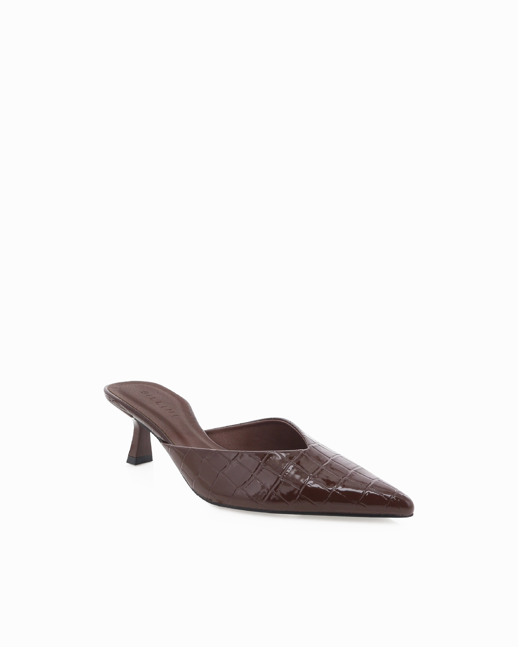 ADELE - CHOC PATENT CROC Sweat Resistant Comfort Seekers Flexible Sole