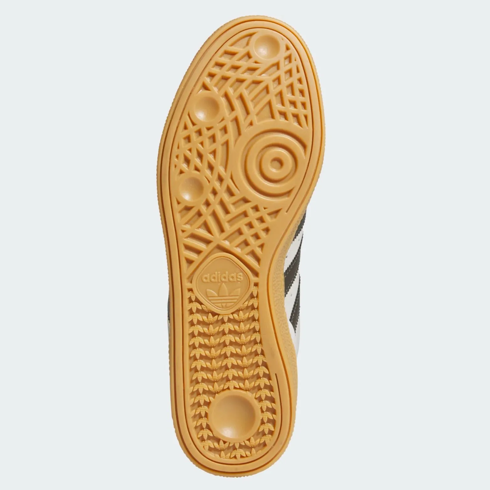 Adidas Busenitz Skateboard Shoe - Crystal White/Shadow Olive/Gum