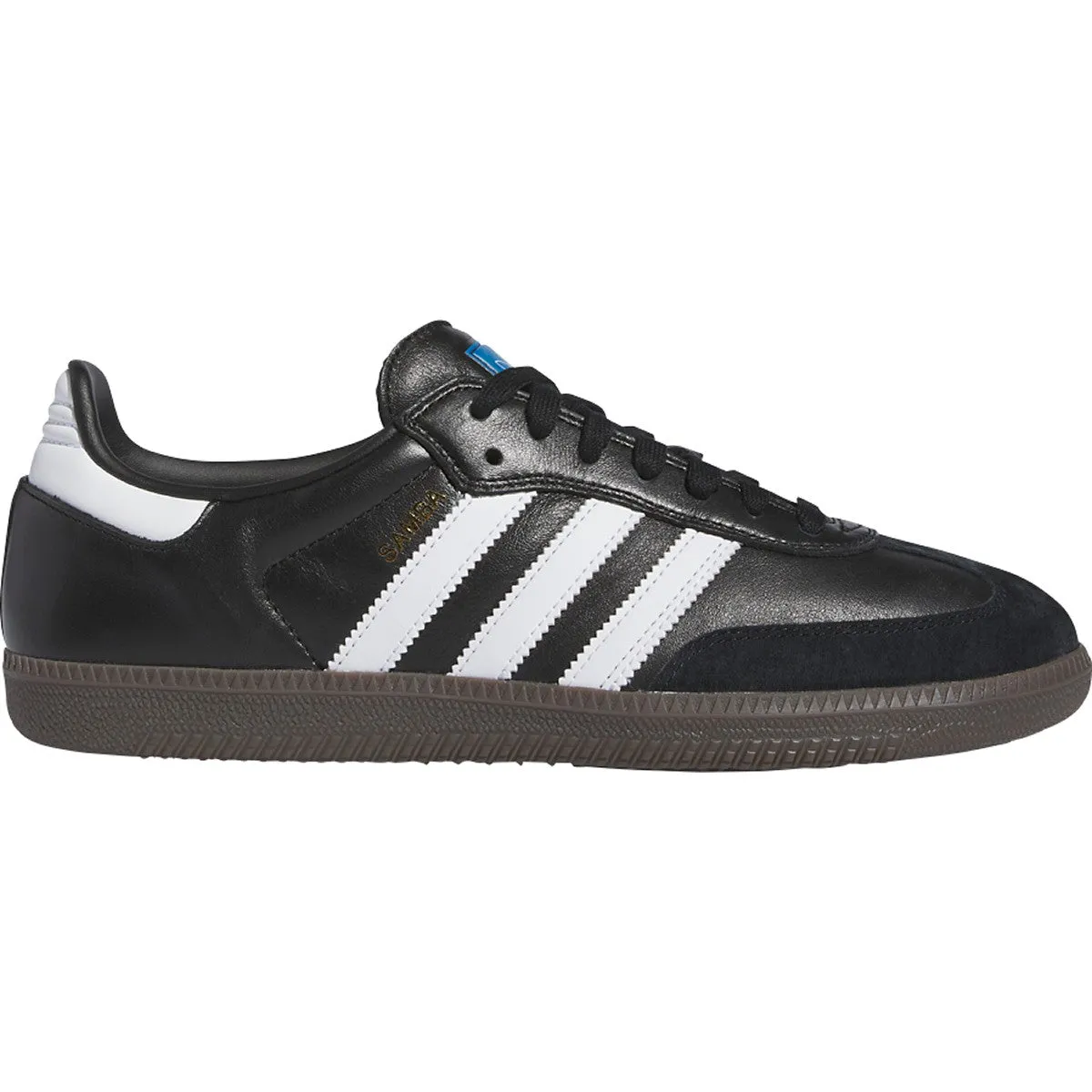 Adidas Samba ADV Skateboard Shoe - Core Black/White/Gum