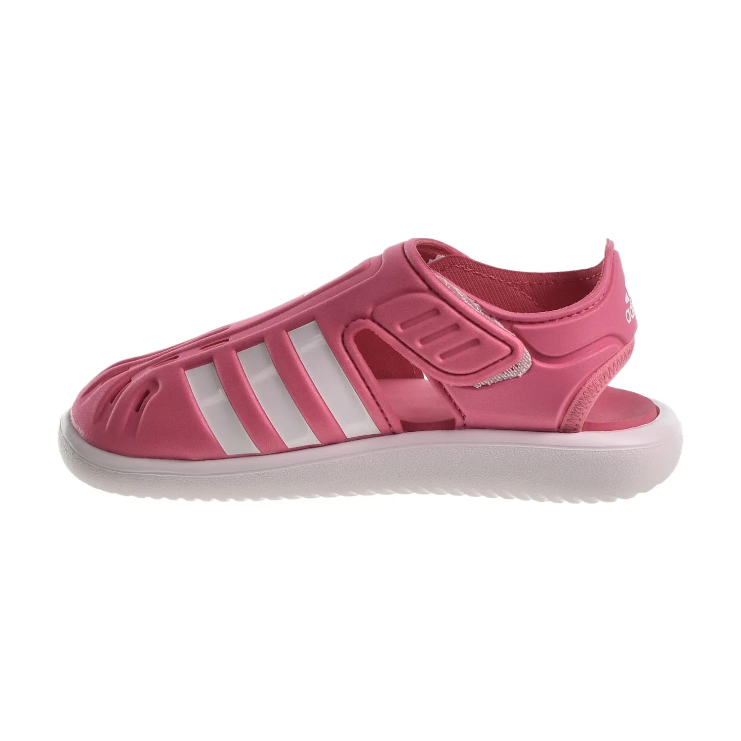 Adidas Summer Closed Toe Water Little Kids' Sandals Rose Tone-Cloud White