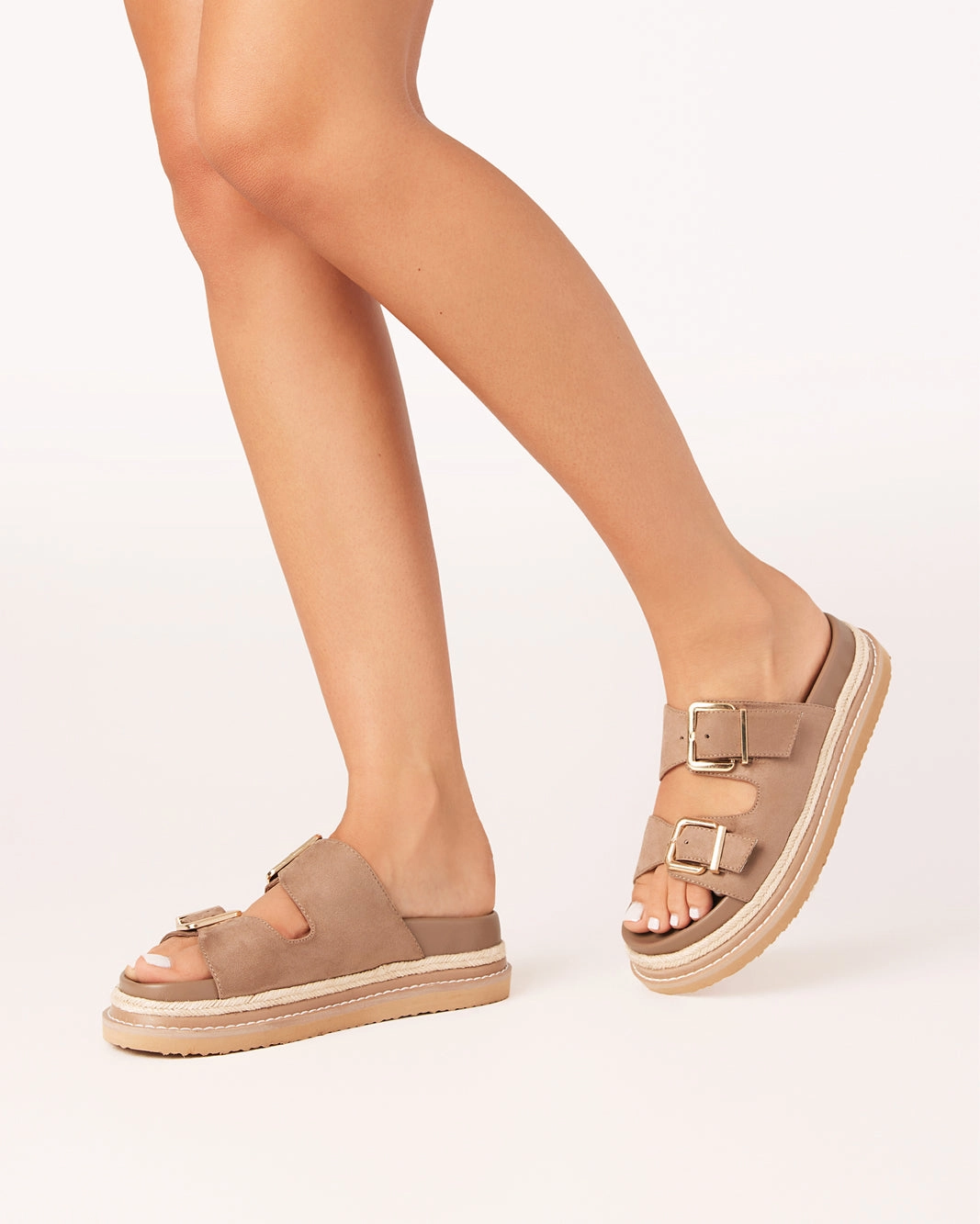 Ventilated Airflow Channels ALDER - FAWN SUEDE