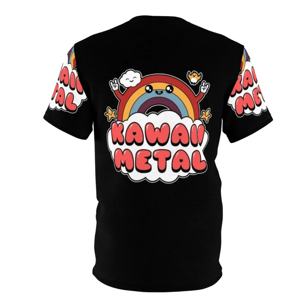 Adorable Kawaii Metal Inspired T-Shirt | Graphic Tee for Metal Fans