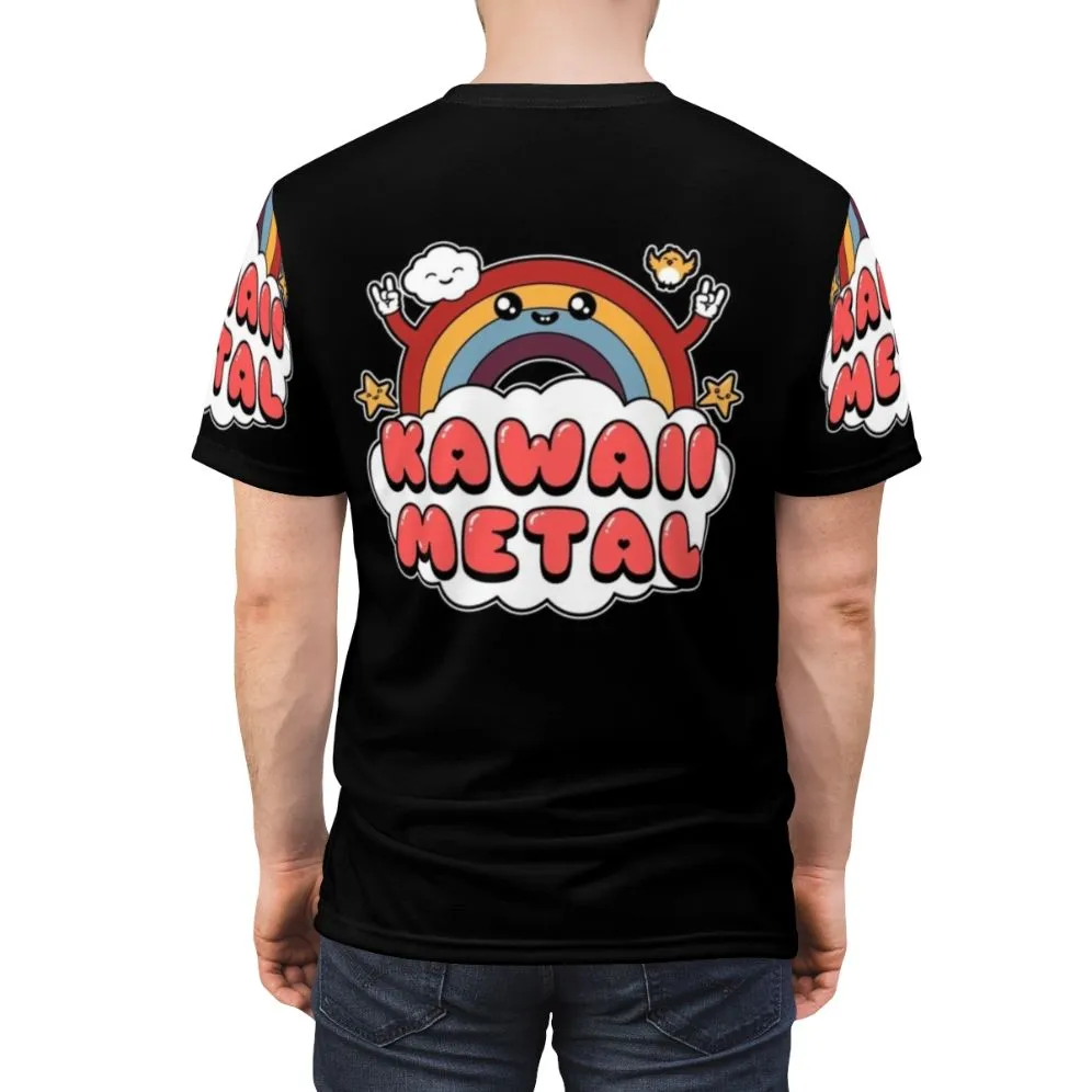 Adorable Kawaii Metal Inspired T-Shirt | Graphic Tee for Metal Fans
