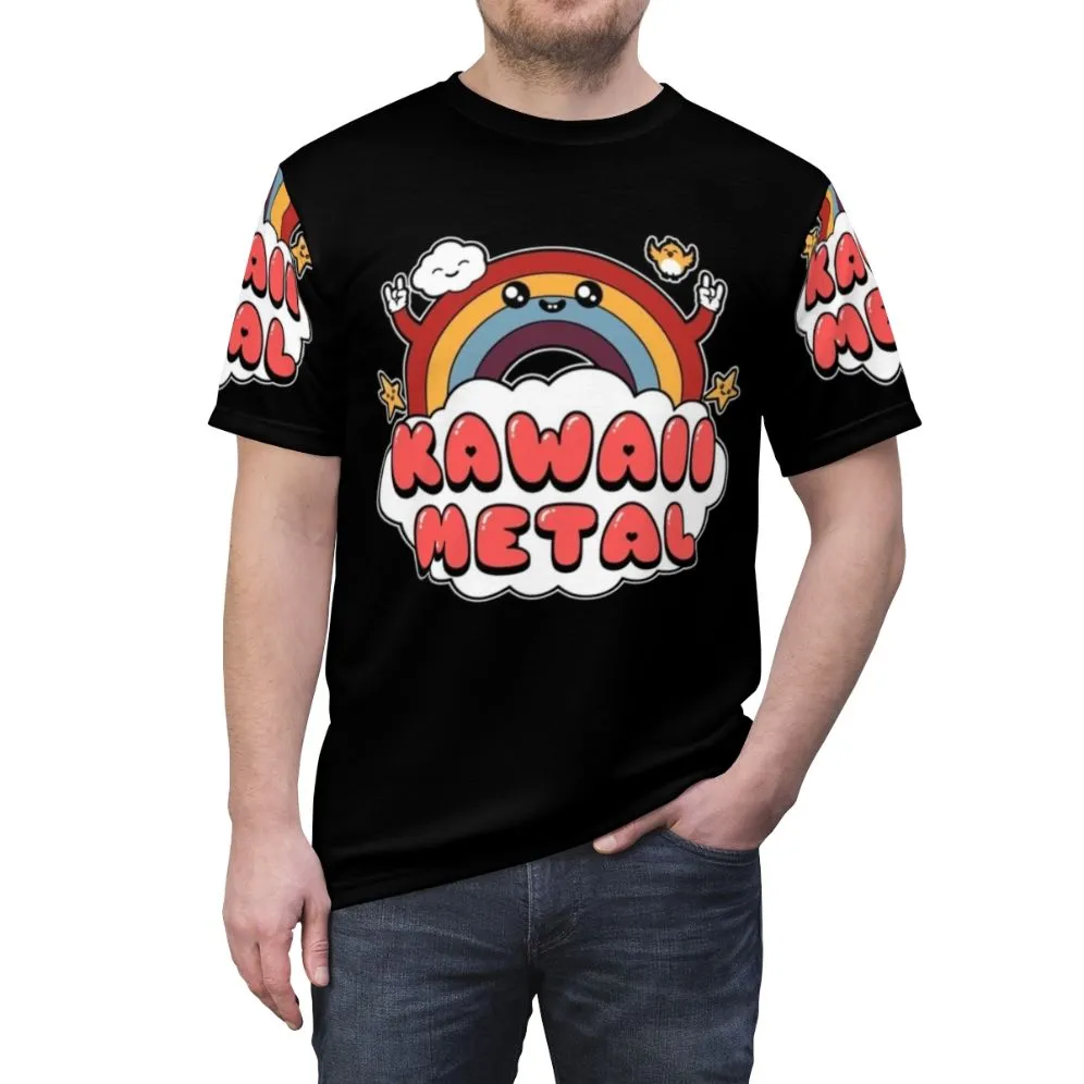 Adorable Kawaii Metal Inspired T-Shirt | Graphic Tee for Metal Fans