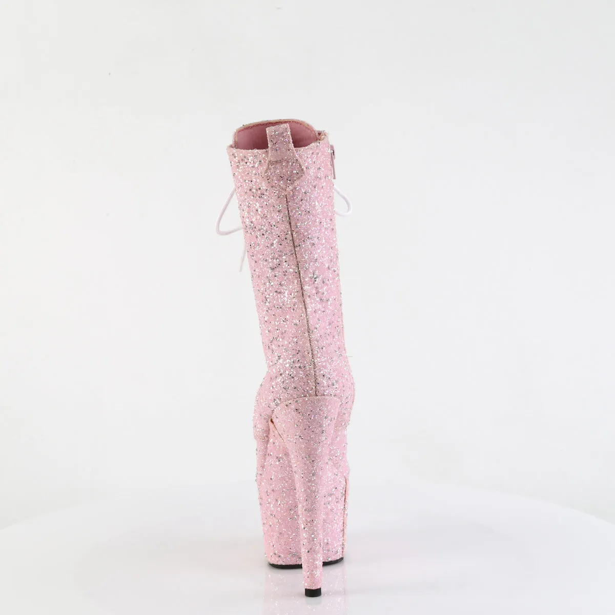 ADORE-1040GR Pleaser Baby Pink Glitter Sexy Platform Shoes (Pole Dancing Heels)
