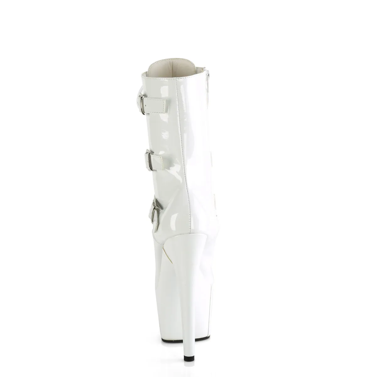 ADORE-1043 Pleaser White Patent Sexy Platform Shoes (Pole Dancing Heels)