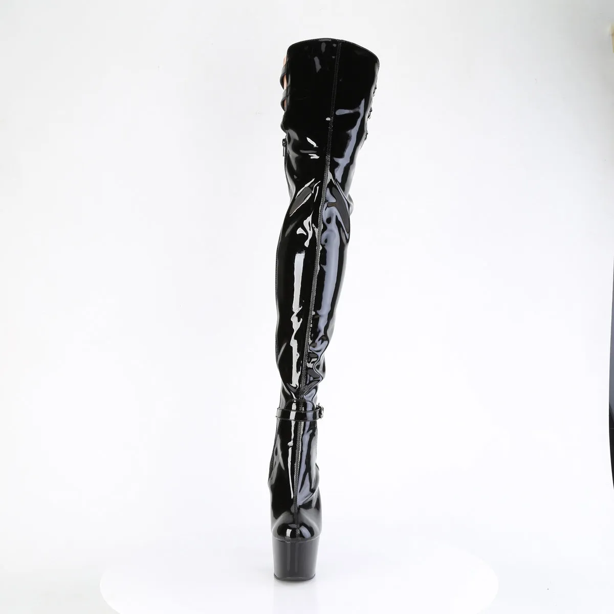 ADORE-3055 Pleaser Black Patent Sexy Platform Shoes (Pole Dancing Heels)