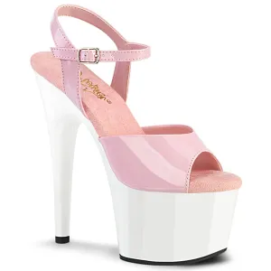 ADORE-709 Pleaser Baby Pink Patent Sexy Platform Shoes (Pole Dancing Heels)
