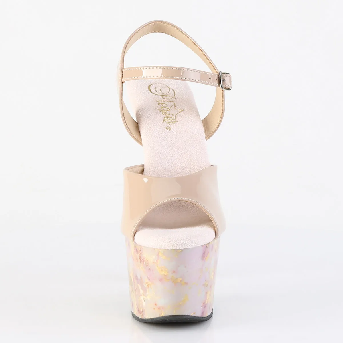 ADORE-709MB Pleaser Nude Sexy Platform Shoes (Pole Dancing Heels)