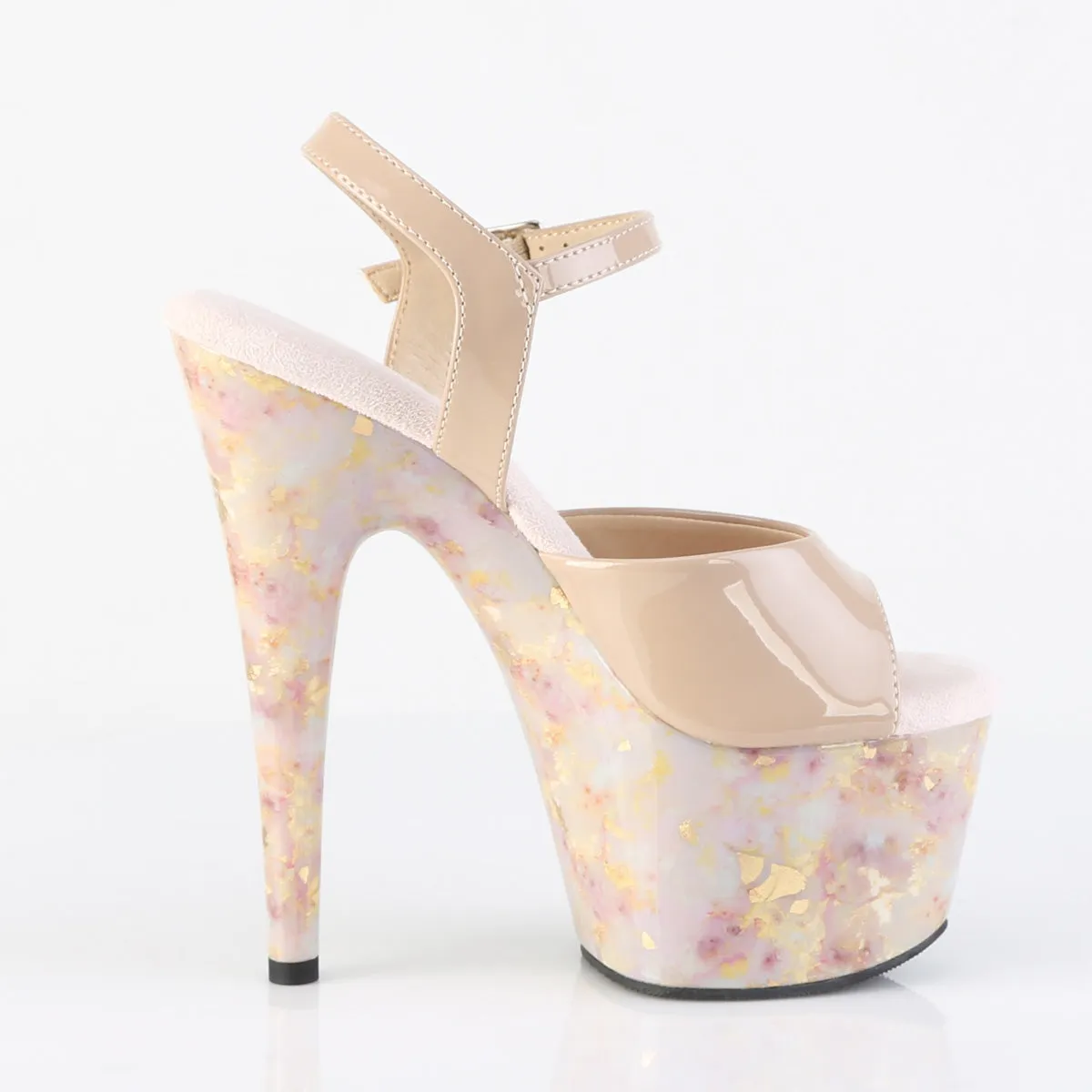 ADORE-709MB Pleaser Nude Sexy Platform Shoes (Pole Dancing Heels)