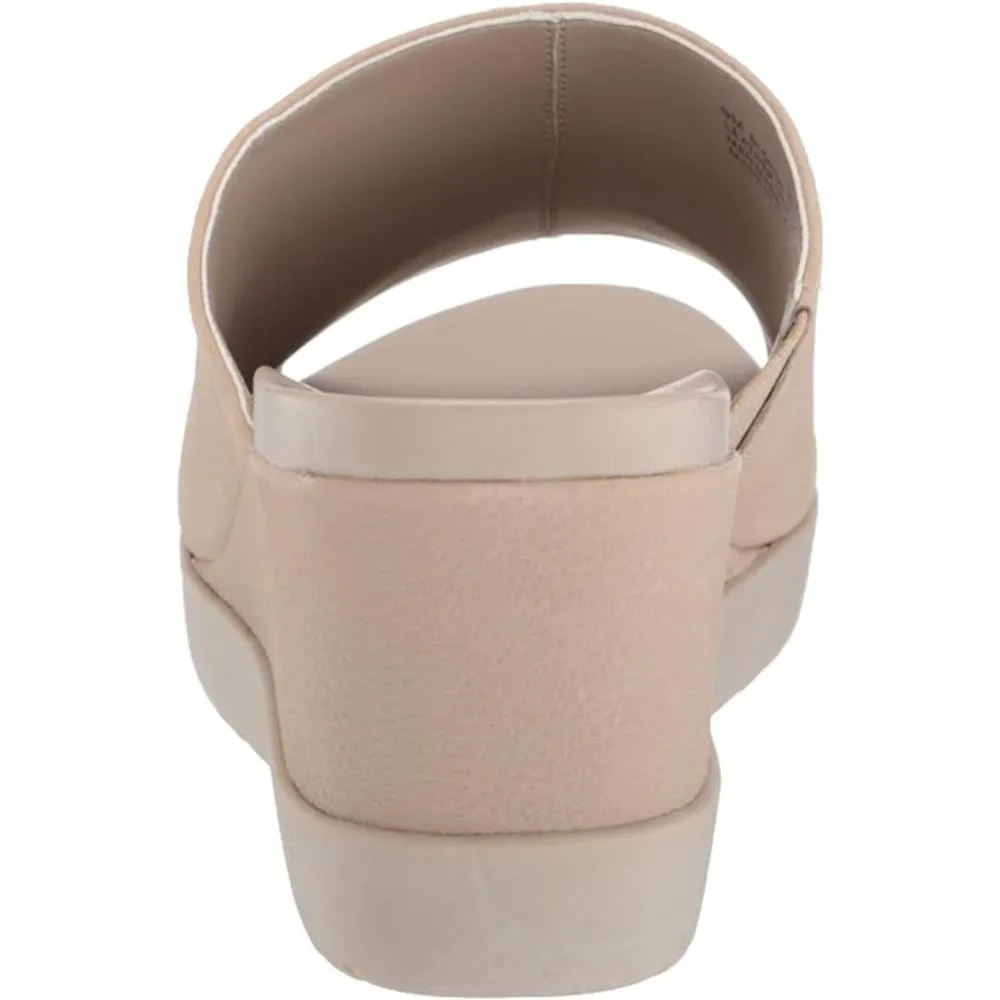 Aerosoles Blonde Wedge Sandal Bone Nubuck