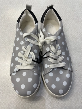 Grey Shoes Sneakers Zara Basic, Size 8 Textured Surface