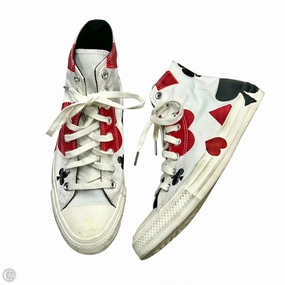 Urban Inspired Walking Sneakers Shoes Sneakers By Converse In Black & White, Size: 10