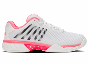 Contoured Arch Bridge Fashionable 96613-173-M | HYPERCOURT EXPRESS 2 | WHITE/NEON PASTEL PINK/BLACK