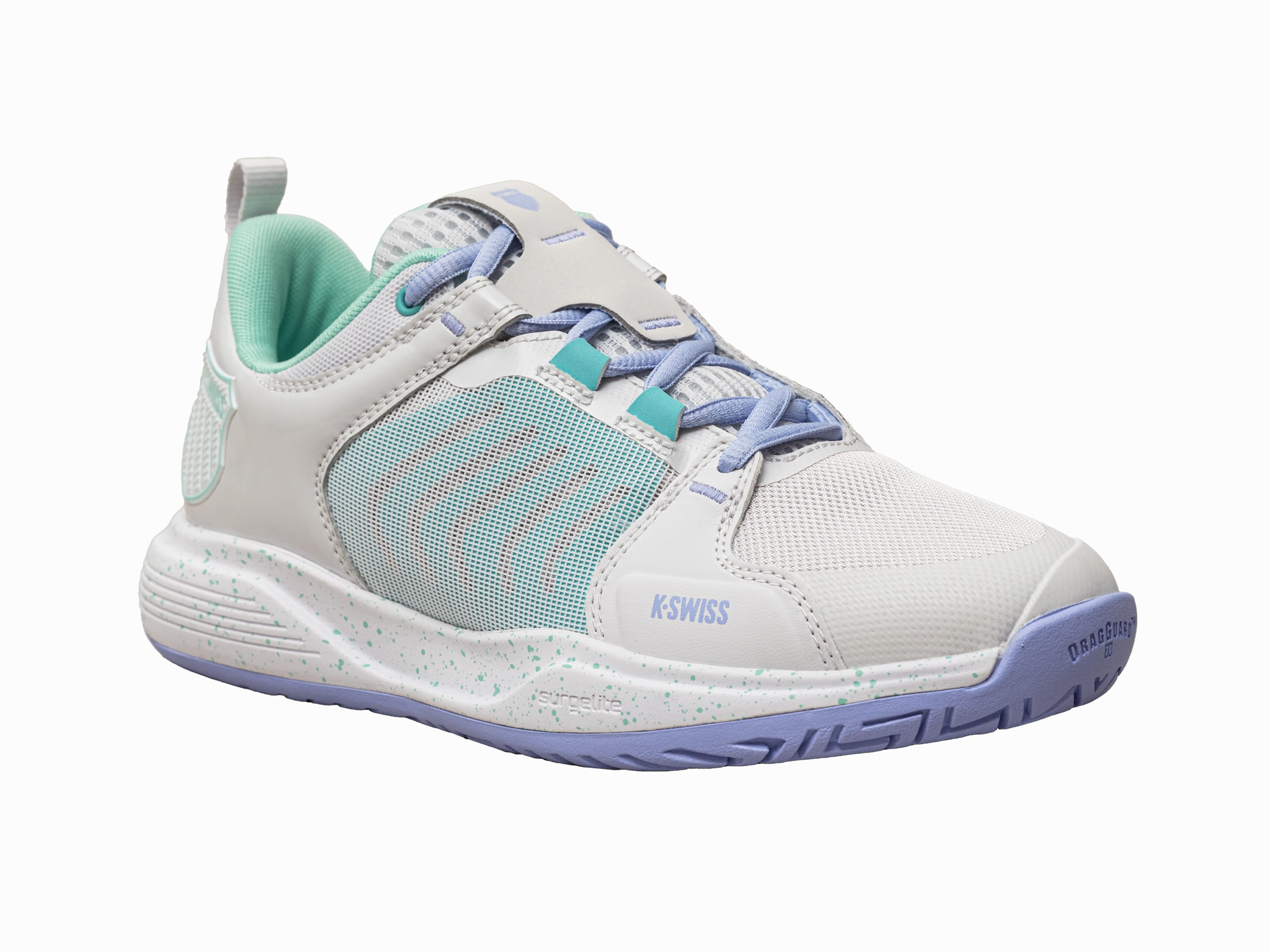 97395-095-M | ULTRASHOT TEAM | NIMBUS CLOUD/NEON PURPLE/NEON TEAL Firm Edge
