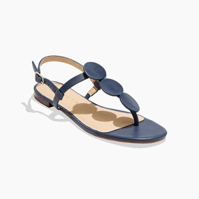 Worth Leather Flat Sandal Trail Friendly