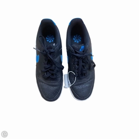 Kinetic Stability Shoes Sneakers By Nike In Black & Blue, Size: 9