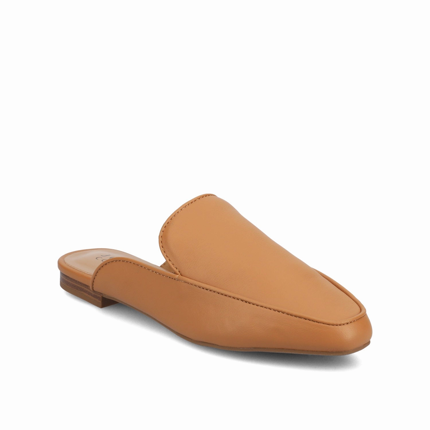 Sole Grip AKZA MULED LOAFER FLATS IN WIDE Soft Suede