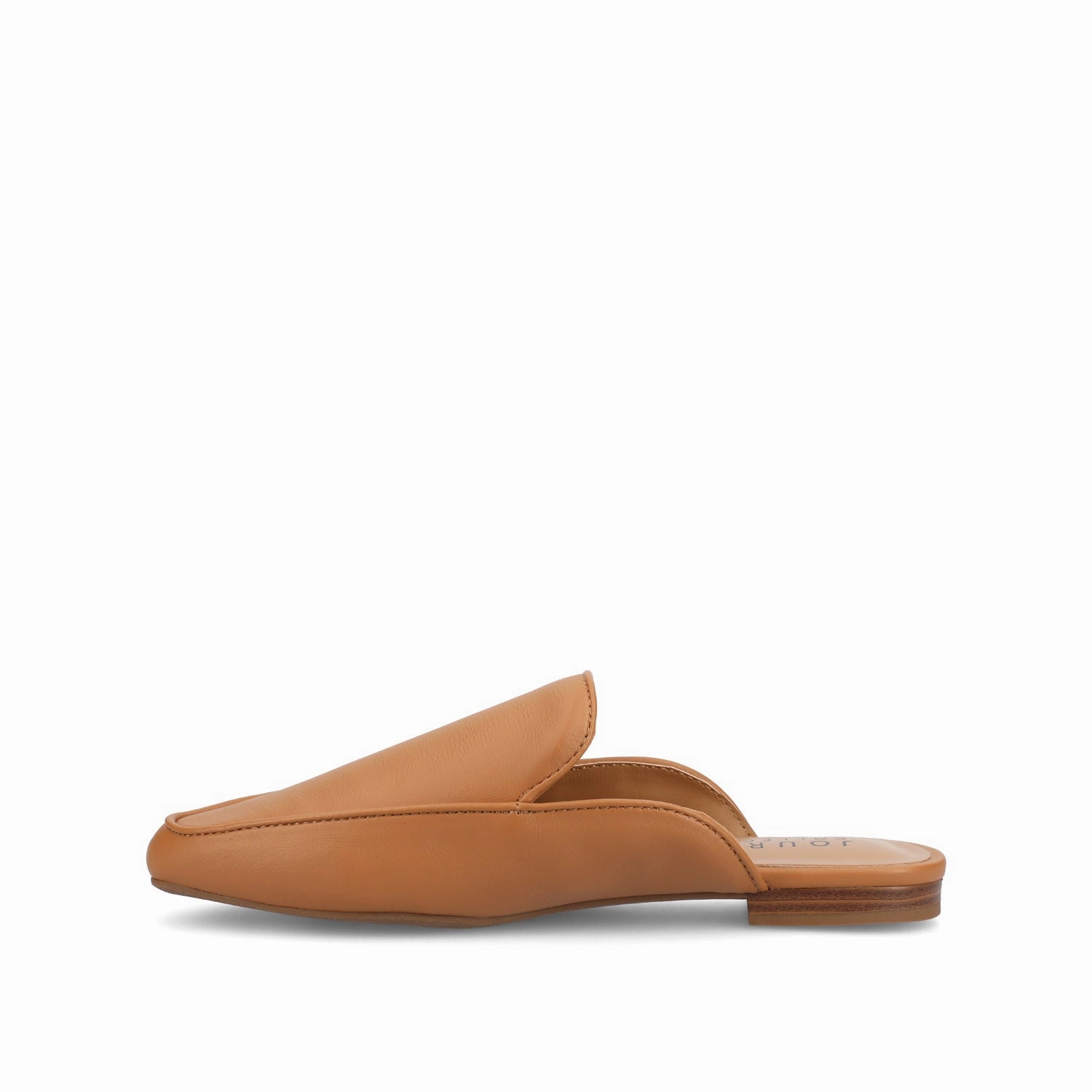Bridge Lane AKZA MULED LOAFER FLATS IN WIDE Soft Suede