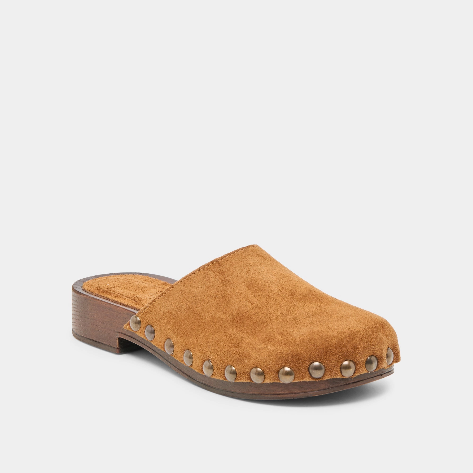 ALANIS FLATS CHESTNUT SUEDE Washable