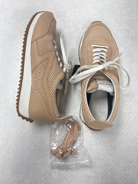Canvas Material Sculpted Design Shoes Sneakers By Rag And Bone In Tan, Size:6.5