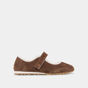 SOFYA SNEAKERS DK BROWN SUEDE Easy Slip