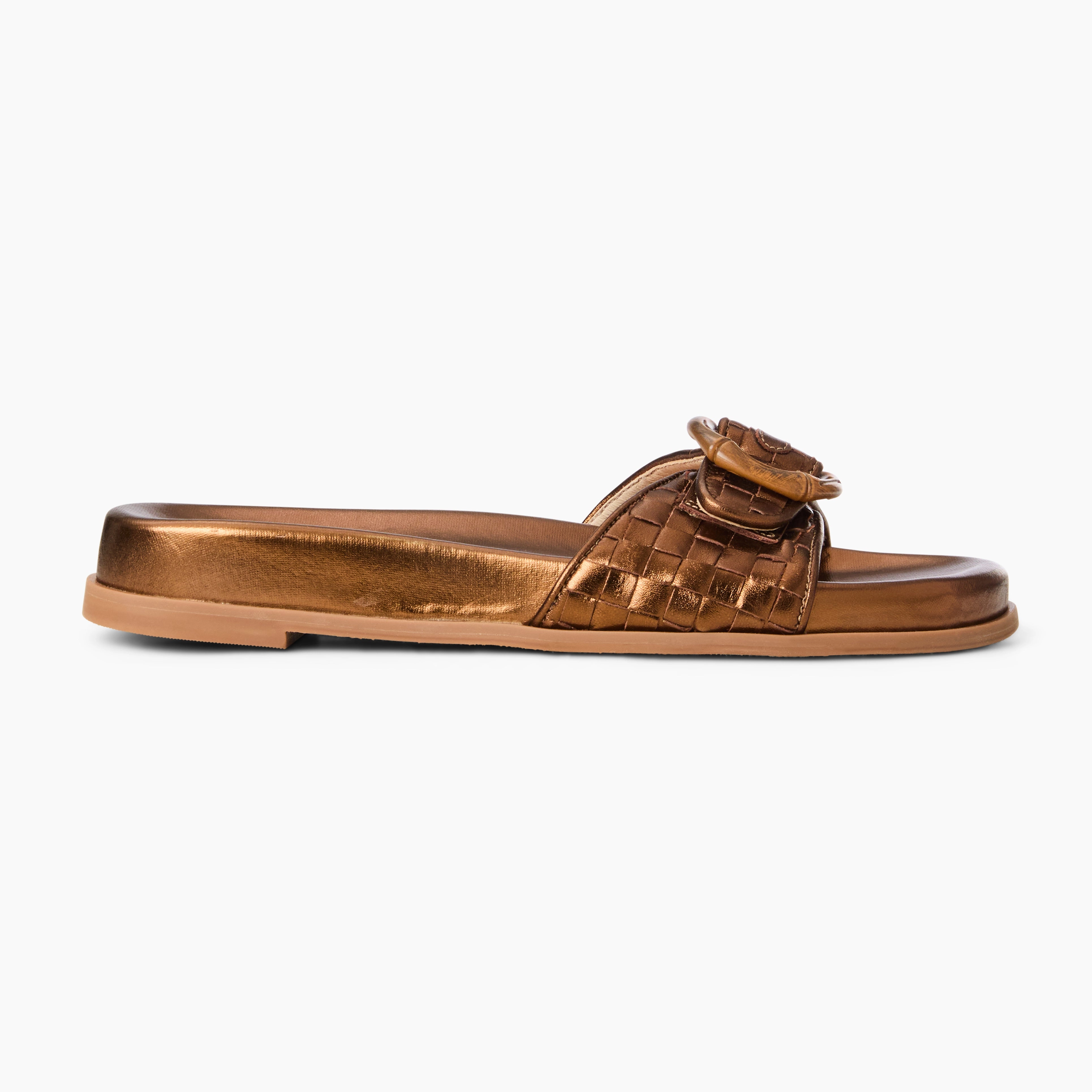 Essex Leather Comfort Slide Foam Comfort Comfort Walking