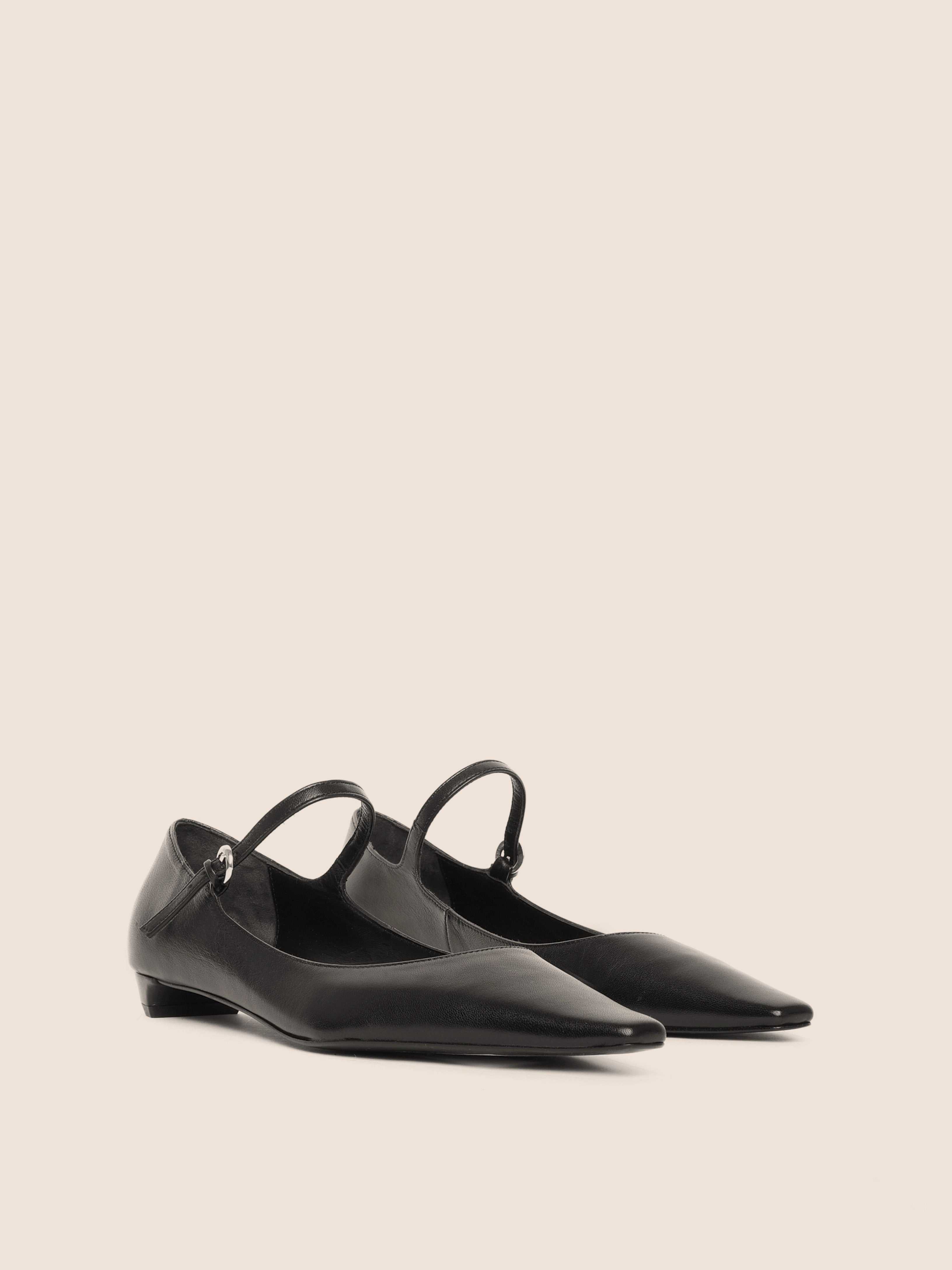 Comfort Grip Muriel Black Ballerina
