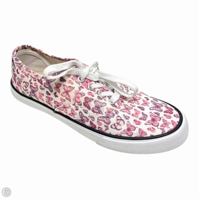 Shoes Sneakers By Isaac Mizrahi In Pink, Size: 9 Smooth Finish