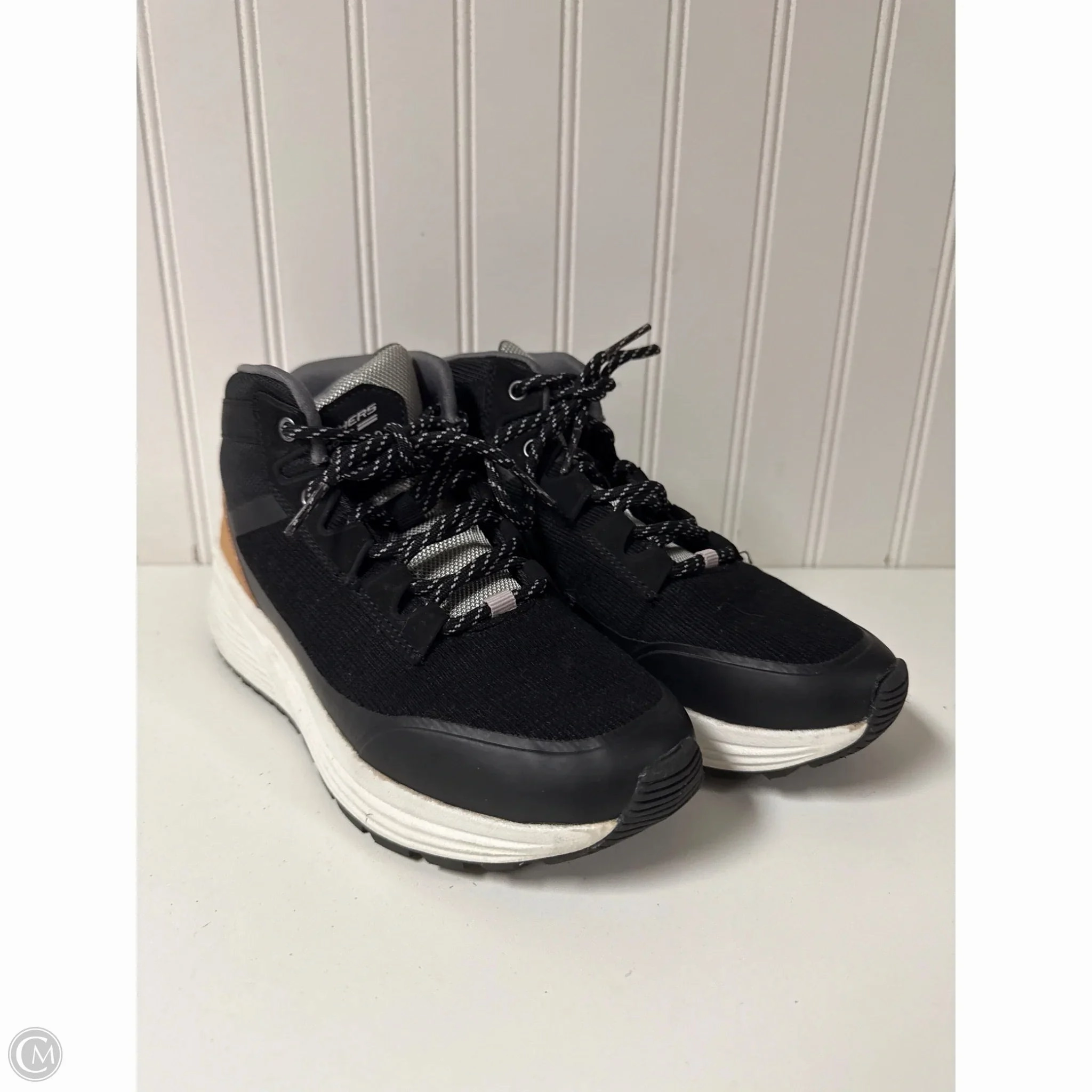 Tidy Aesthetic Shoes Sneakers By Skechers In Black & Brown, Size: 6.5
