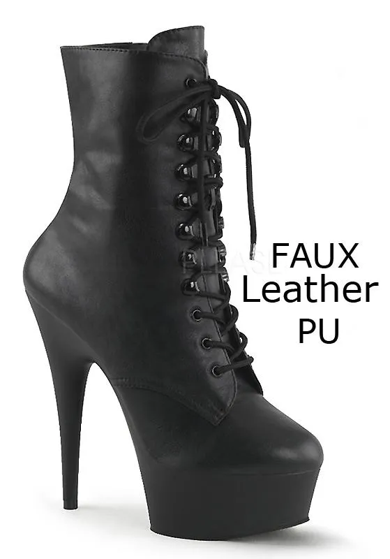 Ankle Boots 6-inch Spike Heels 7-colors DELIGHT-1020
