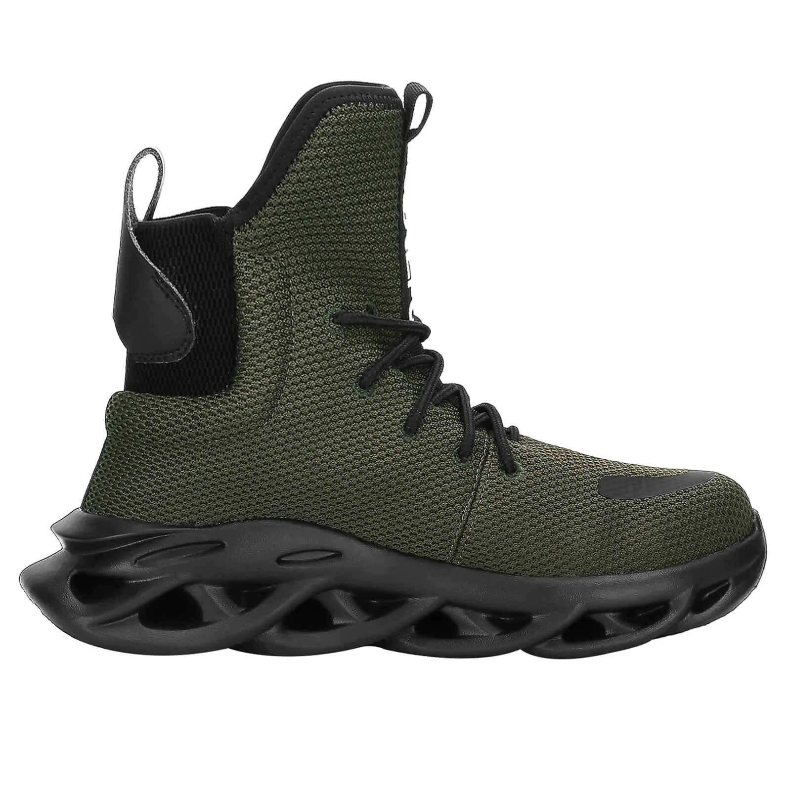 Ankle High Work Boots Army