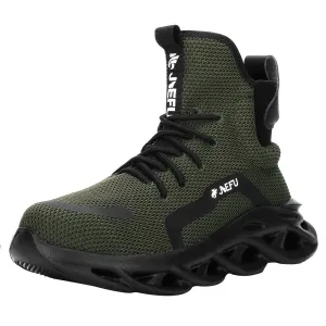 Ankle High Work Boots Army