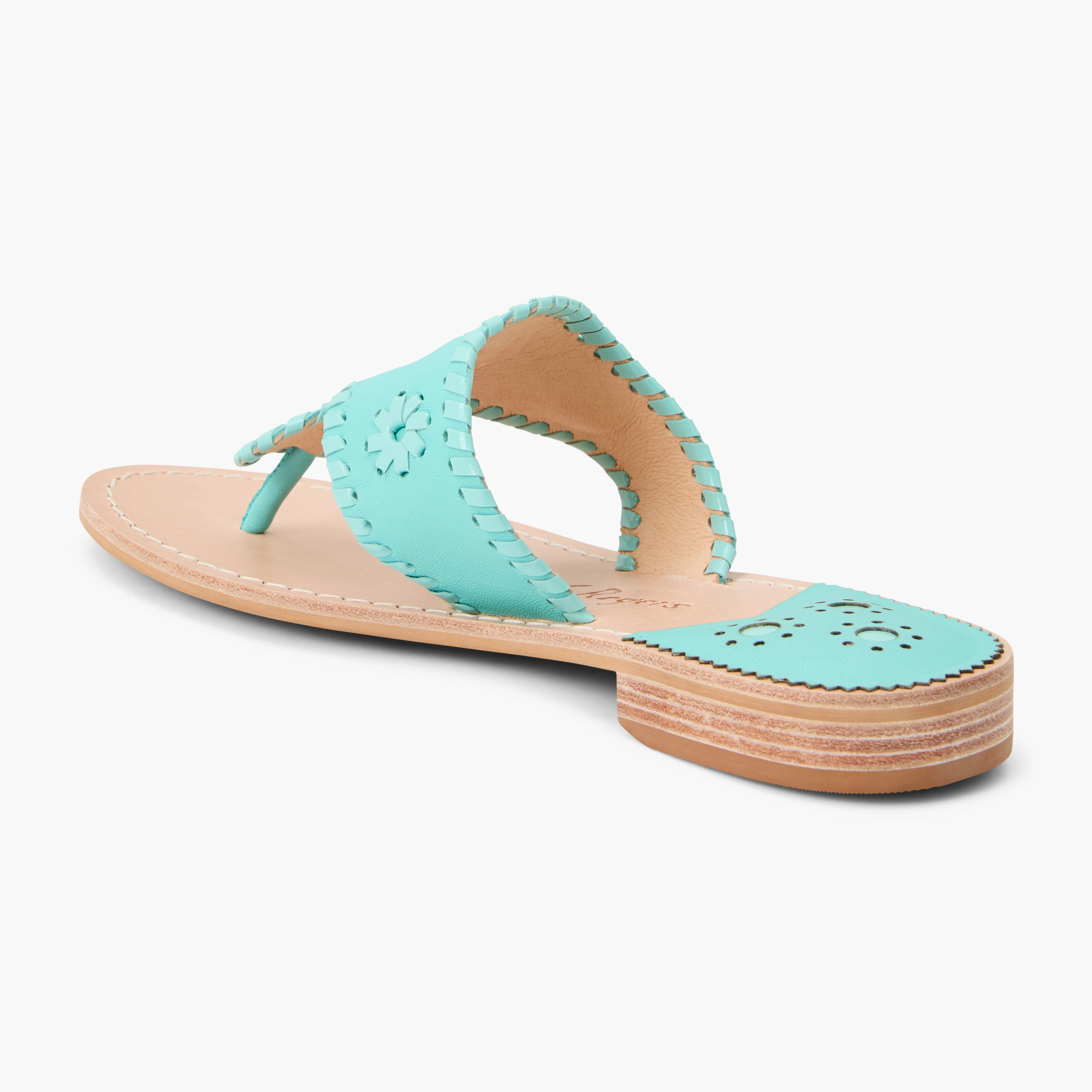 Jacks Leather Flat Sandal Hike Light