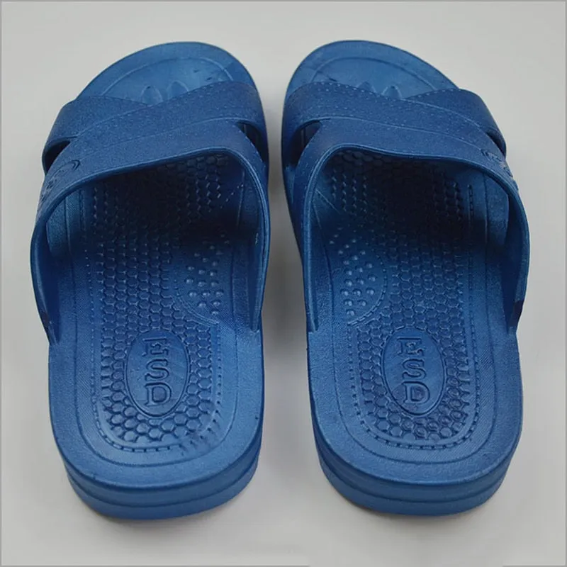 anti-static slippers clean dust-free protective slippers, men and women clean working shoes soft bottom