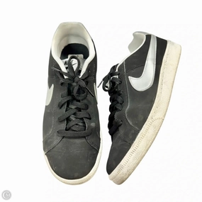 Shoes Sneakers By Nike In Black & Silver, Size: 11 Reinforced Stitch Bonding