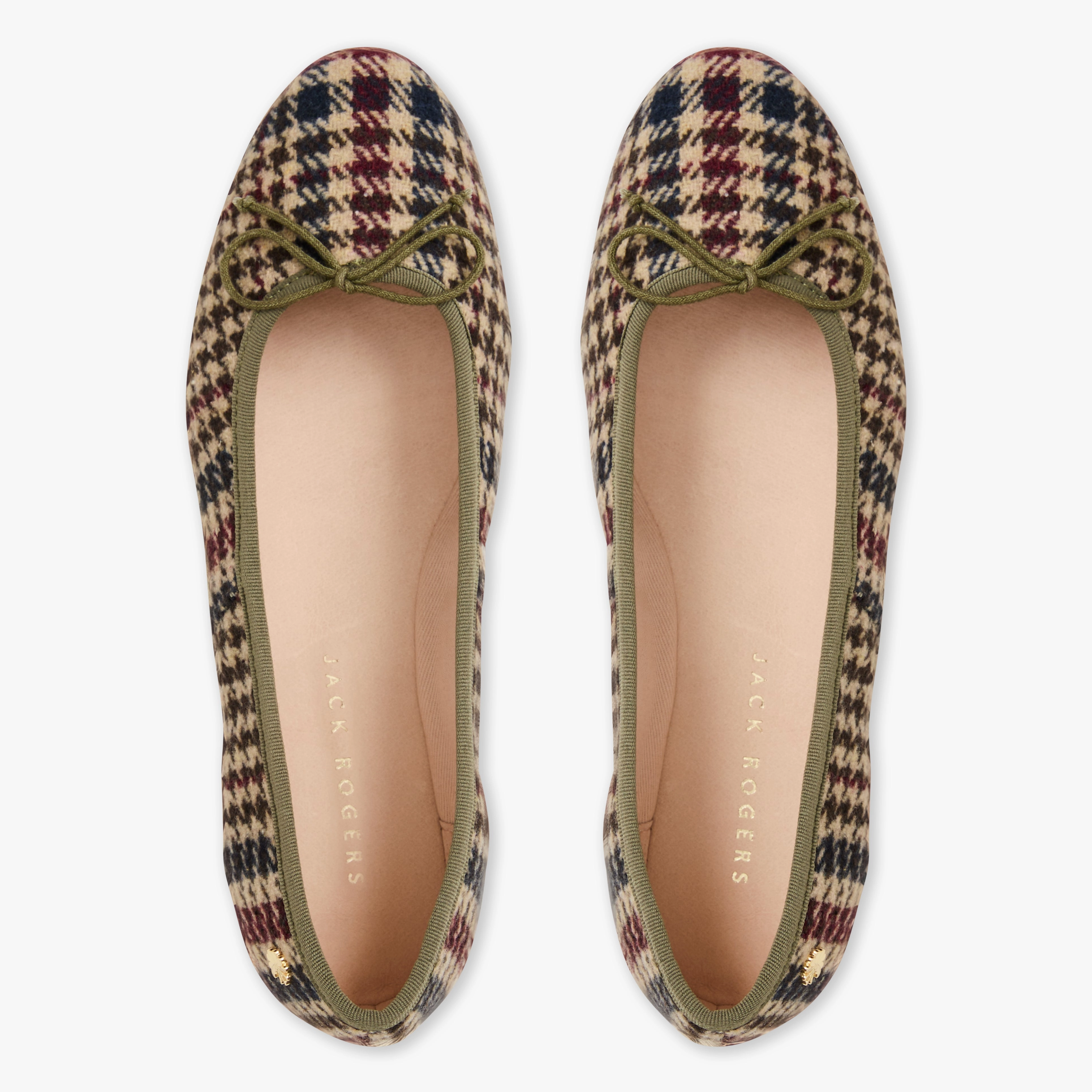 Bettie Fabric Ballet Flat Breathable Ventilation