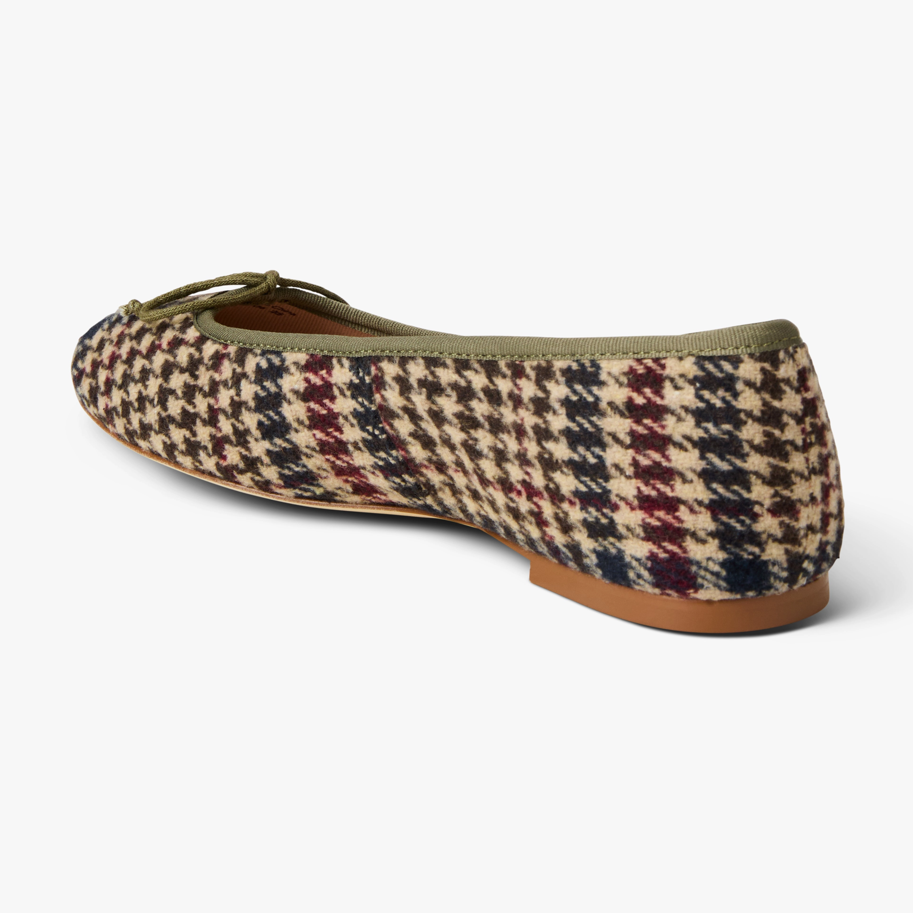 Bettie Fabric Ballet Flat Padded collar Nordic Ease