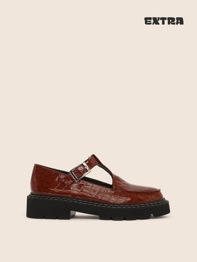 Market Step Patio Glow Neiva Brown Mary Jane