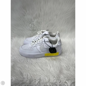 Strong Cushion Shoes Sneakers By Nike In White & Yellow, Size: 9.5