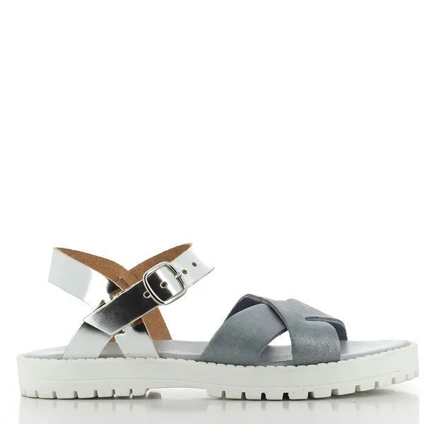 Antichi Romani 081 Jeans Slingback Sandals