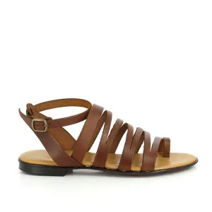 Antichi Romani 802 Cuio Tan Slingback Sandals